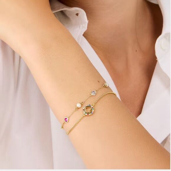 NWT Kate Spade‎ Spot The Spade Slider Bracelet Boxed Set - Picture 3 of 7